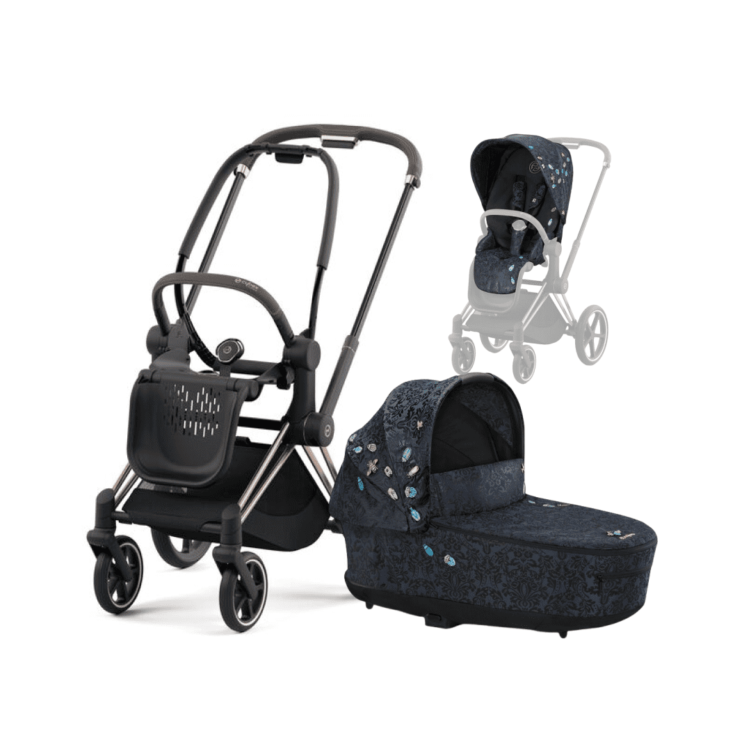 CYBEX Kombikinderwagen Fashion – Rosegold – Jewels of Nature – CYBEX Kombikinderwagen Fashion Rosegold Jewels of Nature bei babybrands.de kaufen ✓ sicher, einfach & bequem online bestellen ✓